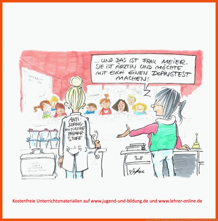 Jugend und Bildung - Karikaturen von Michael HÃ¼ter für karikaturen im unterricht arbeitsblatt