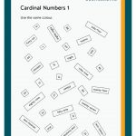 Kardinalzahlen Fuer Zahlen Bis 100 Arbeitsblatt