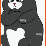 Katzensprache Stock-vektorgrafiken Kaufen - Alamy Fuer Körpersprache Katze Arbeitsblatt