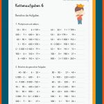 Kettenaufgaben Fuer Mathematik Arbeitsblätter Klasse 6