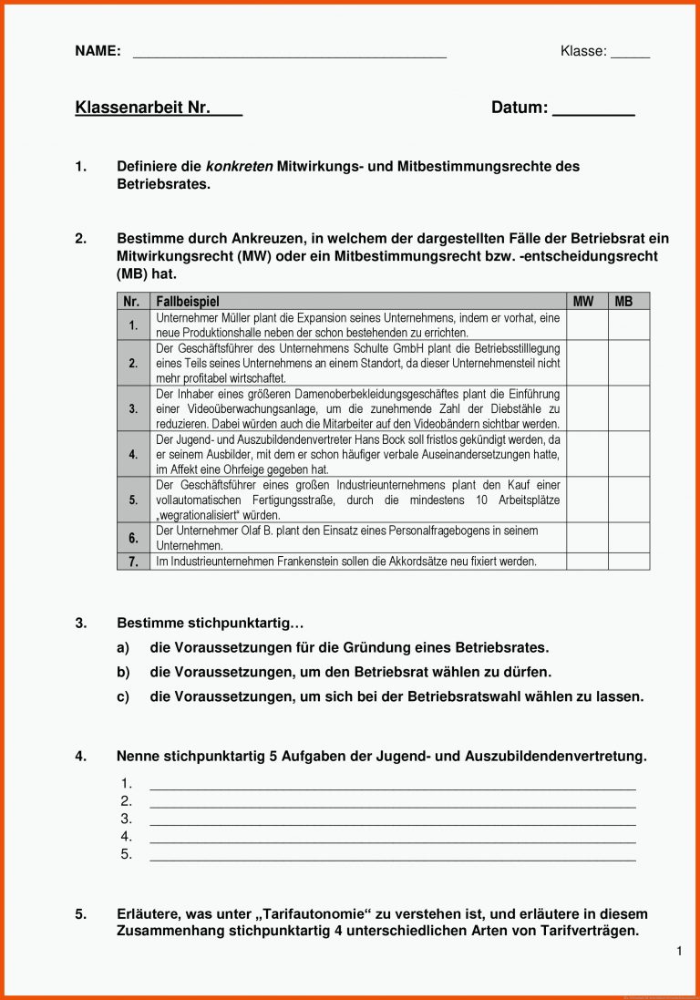 Kfz-Wirtschaft für arbeitsblatt wirtschaftskreislauf pdf
