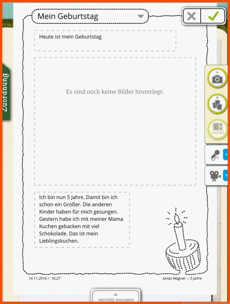 Kindergarten (Jahre 1-2) für portfolio kindergarten arbeitsblätter