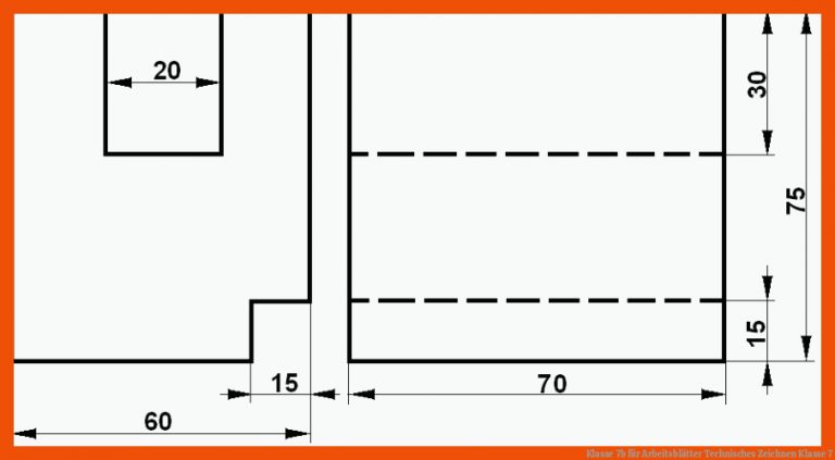 Klasse 7b für arbeitsblätter technisches zeichnen klasse 7