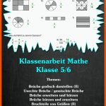 Klassenarbeit Mathe (klasse 5/6) Des Mathiki-online-camps Zu Den ... Fuer Mathe Arbeitsblätter Klasse 6 Brüche Zahlenstrahl