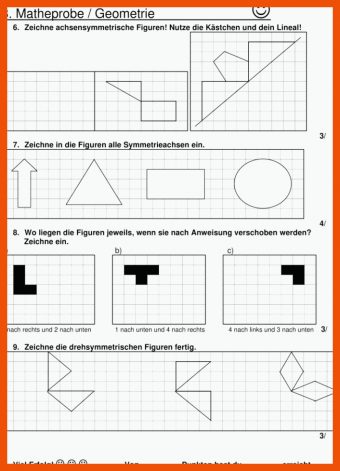 Arbeitsblätter Mathe Klasse 5 Geometrie
