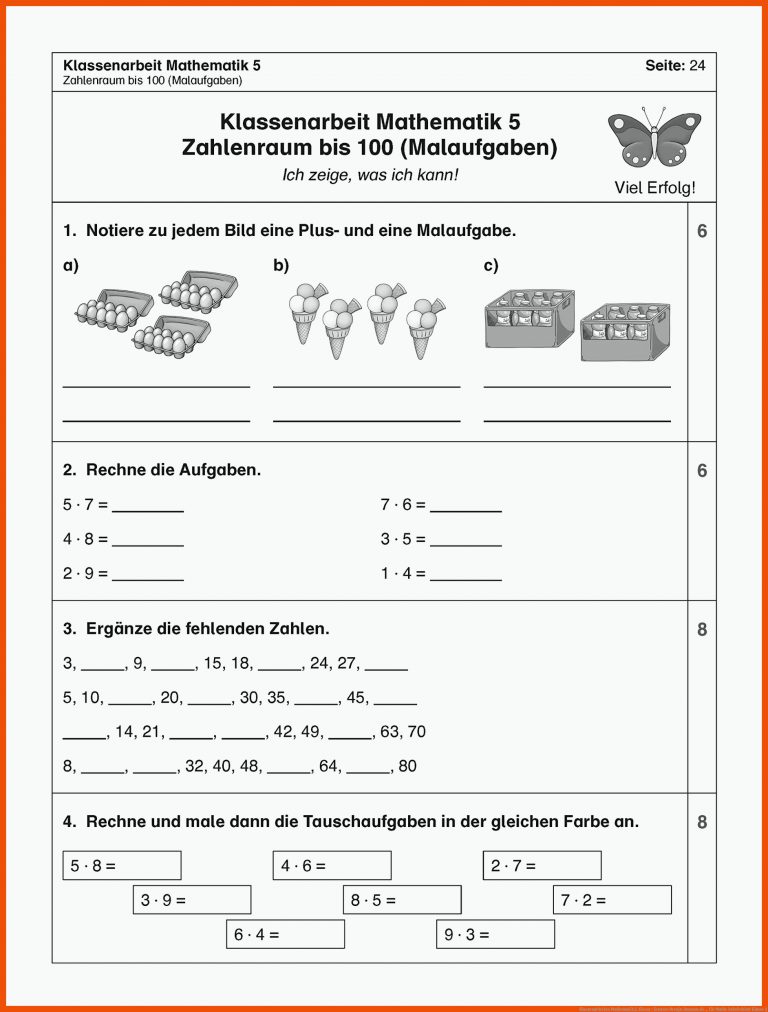Klassenarbeiten Mathematik 2. Klasse : Ernsten Svenja: Amazon.de ... für mathe arbeitsblatt klasse 2