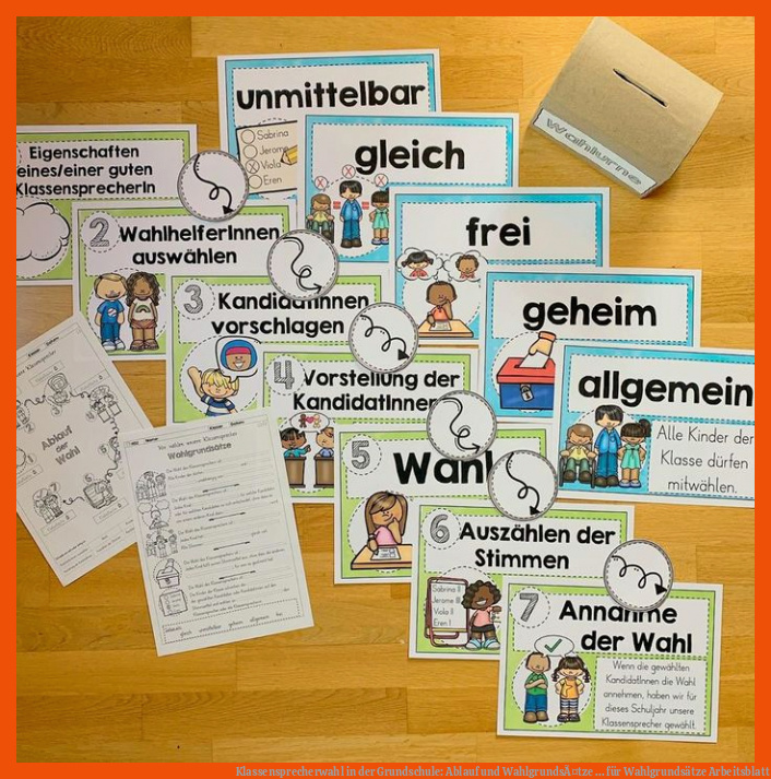Klassensprecherwahl in der Grundschule: Ablauf und WahlgrundsÃ¤tze ... für wahlgrundsätze arbeitsblatt