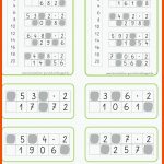 Klecksaufgaben Multiplikation Multiplizieren, Matheunterricht ... Fuer Klecksaufgaben Schriftliche Addition Arbeitsblätter