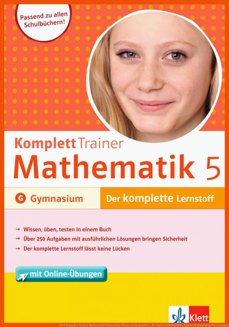 Klett Komplett Trainer Mathematik Gymnasium Klasse 5: G8 geeignet ... für mathe arbeitsblätter klasse 5 gymnasium mit lösungen
