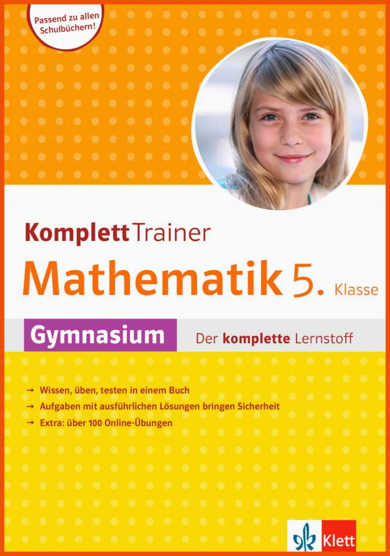 Klett KomplettTrainer Gymnasium Mathematik 5. Klasse | Gymnasium ... für mathe arbeitsblätter klasse 5 gymnasium mit lösungen