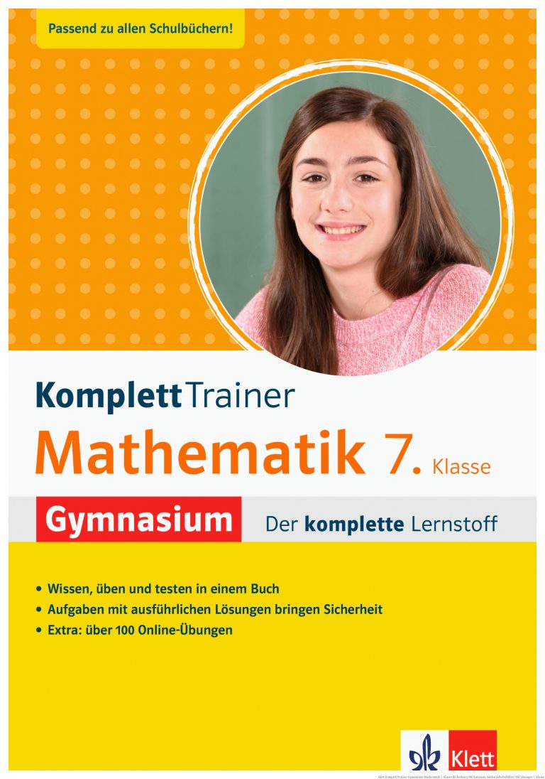 Klett KomplettTrainer Gymnasium Mathematik 7. Klasse für Rechnen Mit Rationale Zahlen Arbeitsblätter Mit Lösungen 7. Klasse