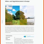 Klima- Und Vegetationszonen In Europa Erdkunde / Geographie ... Fuer Klimazonen Europa Klasse 6 Arbeitsblatt Kostenlos