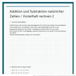 KÃ¶nigspaket: Addition Und Subtraktion NatÃ¼rlicher Zahlen (5. Klasse) Fuer Natürliche Zahlen Klasse 5 Arbeitsblätter