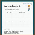 KÃ¶nigspaket: Schriftliches Dividieren Mit Zweistelligen Zahlen (mathe, 4. Klasse) Fuer Schriftliche Division Klasse 4 Arbeitsblätter