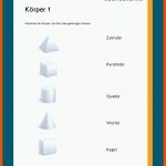 KÃ¶rper Fuer Oberfläche Würfel Arbeitsblätter