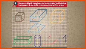 6 Körper Mathematik Arbeitsblatt