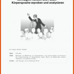 KÃ¶rpersprache Erproben Und Analysieren Raabits Online Fuer Mimik, Gestik Körpersprache Arbeitsblatt