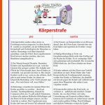 KÃ¶rperstrafe - Deutsch Daf Arbeitsblatter Fuer Vorbilder Arbeitsblatt