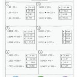 Komma â Mathe-lernen.net Fuer Mathe Klasse 6 Dezimalzahlen Arbeitsblätter Zum Ausdrucken