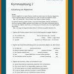 Kommasetzung Fuer Kommasetzung Arbeitsblatt