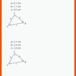 KongruenzsÃ¤tze (klasse 7/8) - Kostenloses Arbeitsblatt Mit ... Fuer Dreiecksarten Arbeitsblatt Pdf