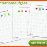 Konzentrationsaufgabe FÃ¼r Kinder Zum Ausdrucken Fuer Arbeitsblätter 5 Sinne Kindergarten