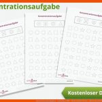 Konzentrationsaufgaben - Kostenlose Pdf ~ Deine Kinder Lernen ... Fuer Konzentrationsübungen Arbeitsblätter Adhs