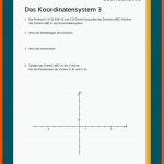 Koordinatensystem Fuer Punkte Im Koordinatensystem Eintragen Arbeitsblatt