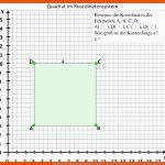 Koordinatensystem Und Geometrie Klasse 5: Punkte Im Koordinatensystem Fuer Figuren Im Koordinatensystem Zeichnen Arbeitsblatt