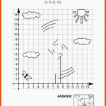Koordinieren Des Graphen Oder Zeichnen Anhand Von Koordinaten ... Fuer Geometrisches Zeichnen Arbeitsblätter