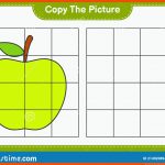 Kopieren Sie Das Bild Kopieren Sie Das Bild Von Apfel Mit ... Fuer Arbeitsblatt Apfel