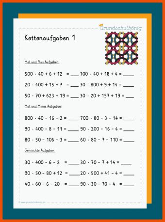 Klasse 4 Mathe Arbeitsblätter