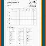 Kostenlose ArbeitsblÃ¤tter Mit Rechentabellen Im Zahlenraum 20 In ... Fuer Mathematik 1. Klasse Hauptschule Arbeitsblätter