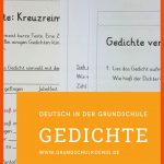 Kostenlose ArbeitsblÃ¤tter Und Ãbungen Zum thema Gedichte FÃ¼r ... Fuer Arbeitsblatt Rondell Grundschule