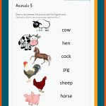 Kostenlose Vorlagen Und ArbeitsblÃ¤tter Zum thema Animals / Tiere ... Fuer Englisch Animals Arbeitsblätter