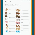 Kostenlose Vorlagen Und ArbeitsblÃ¤tter Zum thema Animals / Tiere ... Fuer Englisch Klasse 4 Arbeitsblätter Kostenlos