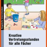 Kreative Vertretungsstunden FÃ¼r Alle FÃ¤cher Vertretungsstunden ... Fuer Vertretungsstunden Arbeitsblätter Kostenlos