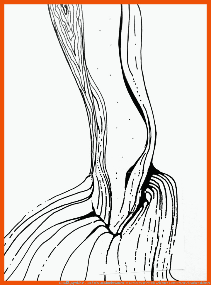 KUI â¢ Symbiose - Grafische Ausdrucksformen im Kunstunterricht für zeichnen kunstunterricht arbeitsblätter