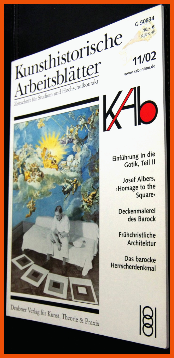 Kunsthistorische ArbeitsblÃ¤tter 11/02â â Buch gebraucht kaufen ... für kunsthistorische arbeitsblätter