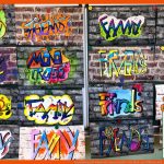 Kunstunterricht Klasse 6b: Unsere Graffiti-schriftzÃ¼ge KÃ¶nnen Sich ... Fuer Graffiti Kunstunterricht Arbeitsblätter