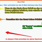 Kurs: 3-19 E-mails Schreiben Fuer E Mail Schreiben Arbeitsblatt