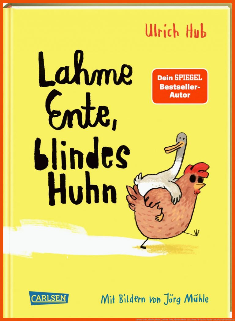 Lahme Ente, Blindes Huhn (lahme Ente, Blindes Huhn 1) Carlsen Fuer An Der Arche Um Acht Arbeitsblätter