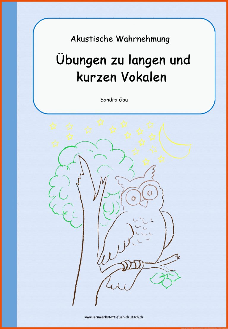 Lange und kurze Vokale - Lernwerkstatt fÃ¼r Deutsch für lange kurze vokale arbeitsblatt