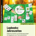 Lapbooks: Jahreszeiten - 1.-4. Klasse, Buch Fuer Arbeitsblatt Kastanie Im Jahreslauf