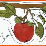 Lebenskreis Des Apfels Tafelmaterial - Lebenszyklus Apfel â Chalk ... Fuer Apfel Aufbau Arbeitsblatt