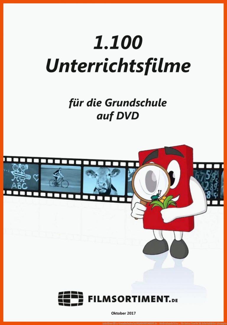 Lehrfilme fÃ¼r Grundschulen by FILMSORTIMENT.de - Medienhandel Kay ... für anton taucht ab arbeitsblätter lösungen