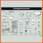 Lehrtafel - Schlaginstrumente-w-1480 Fuer Schlaginstrumente Arbeitsblatt