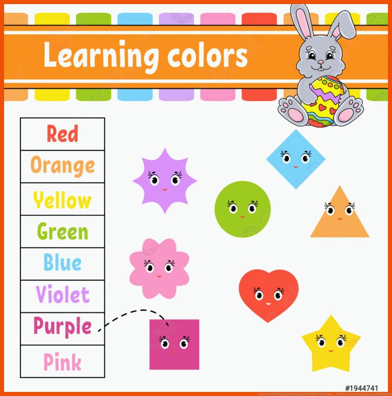 Lernen Farben Bildung Entwicklung Arbeitsblatt Osterhasen ... für farben lernen kindergarten arbeitsblatt
