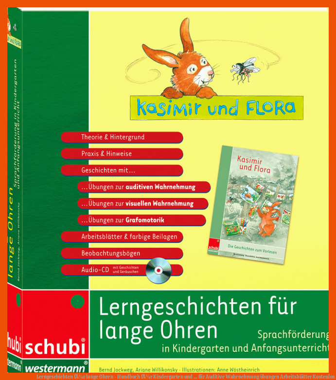 Lerngeschichten fÃ¼r lange Ohren - Handbuch fÃ¼r Kindergarten und ... für auditive wahrnehmung übungen arbeitsblätter kostenlos