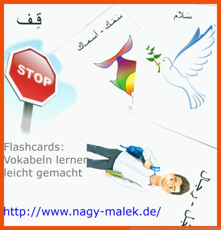Lernmaterial zum Arabisch-Unterricht für arabisch lernen arbeitsblätter